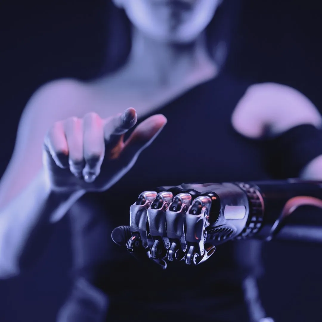 AI robot An AI robot