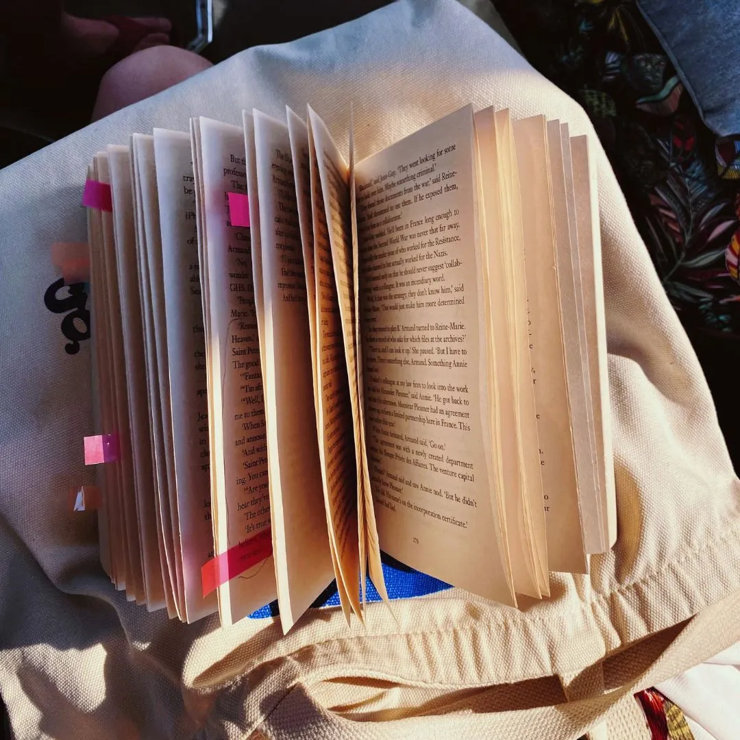 Annotated book Annotated book
