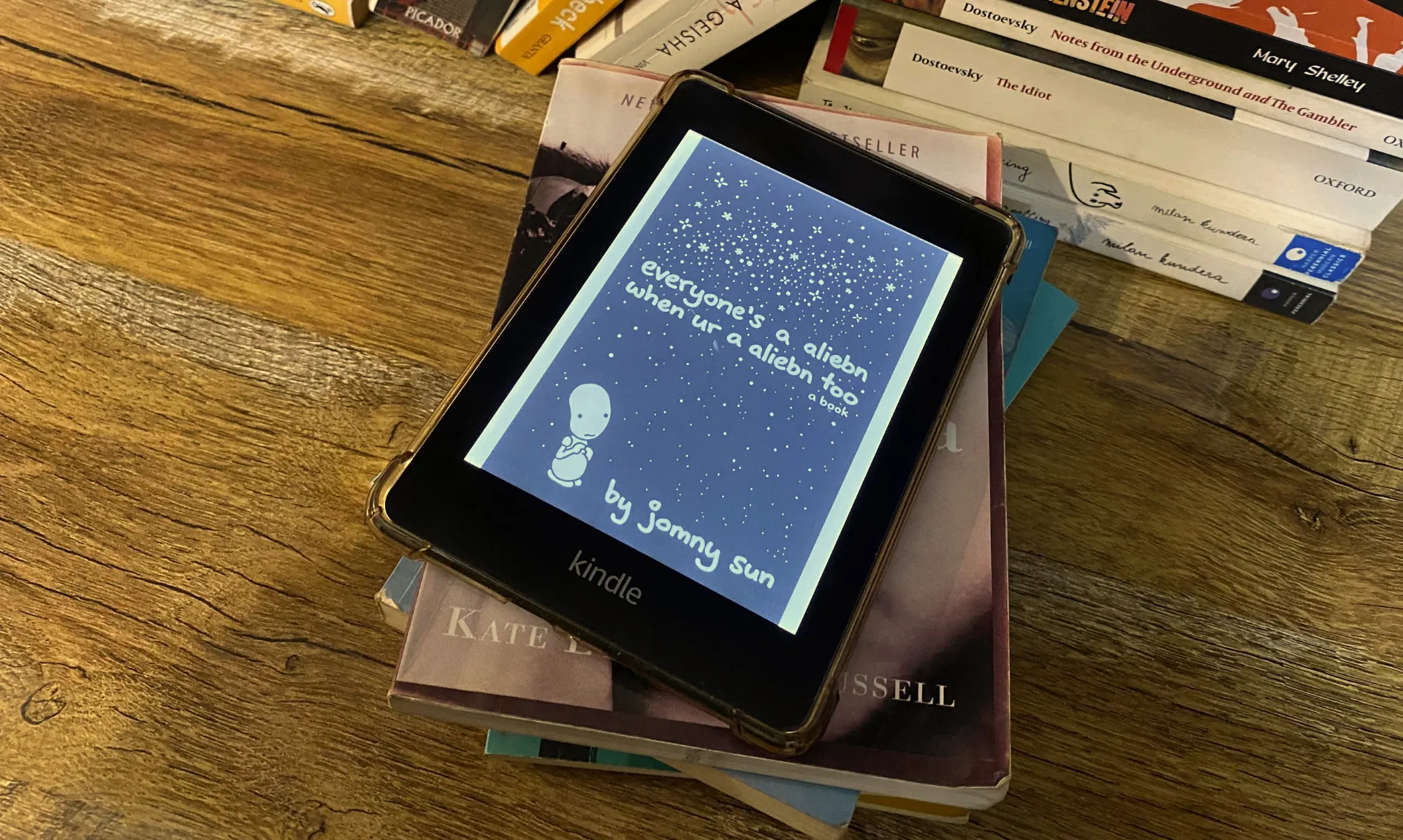 Everyone is an alien when you are an alien too book by Jomny Sun, kindle edition.