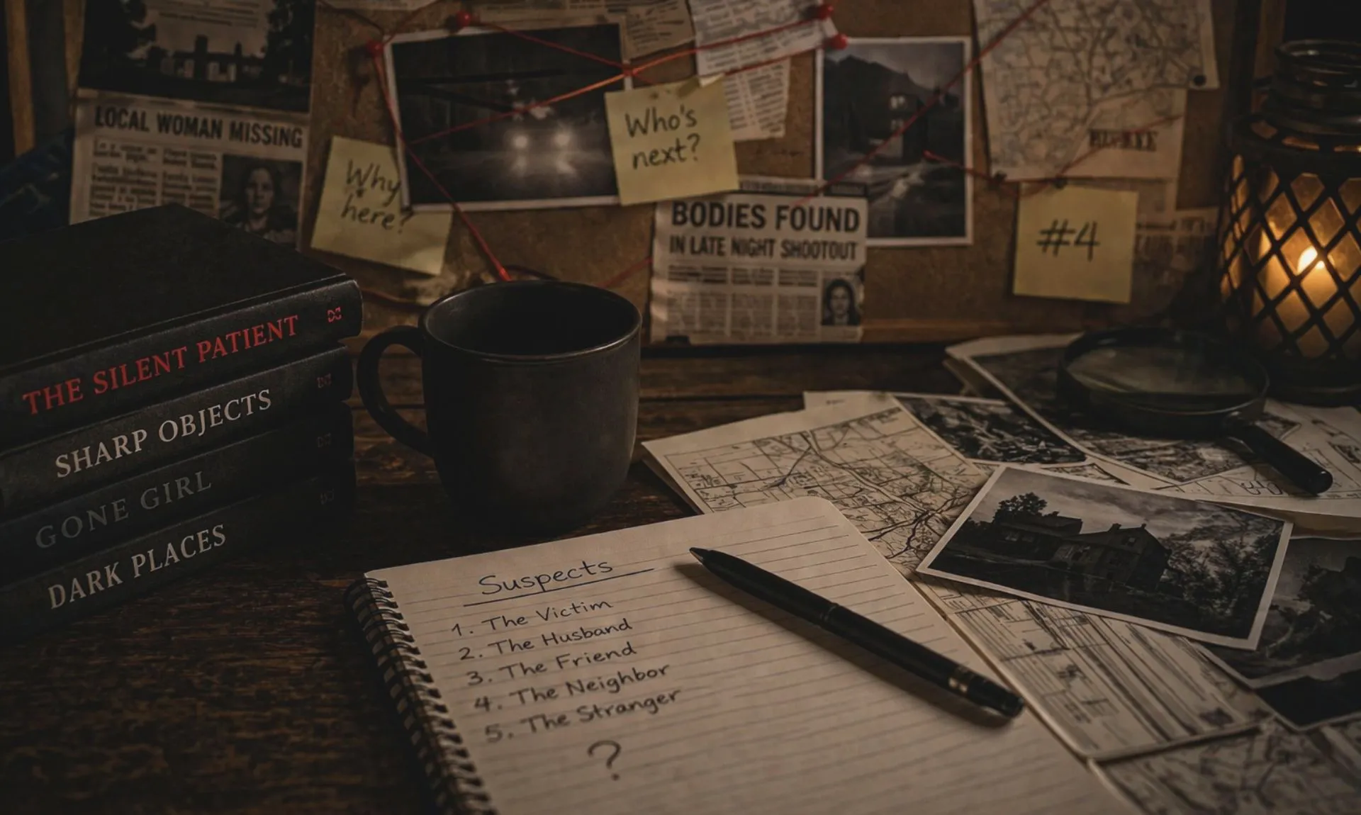 solving a murder mystery