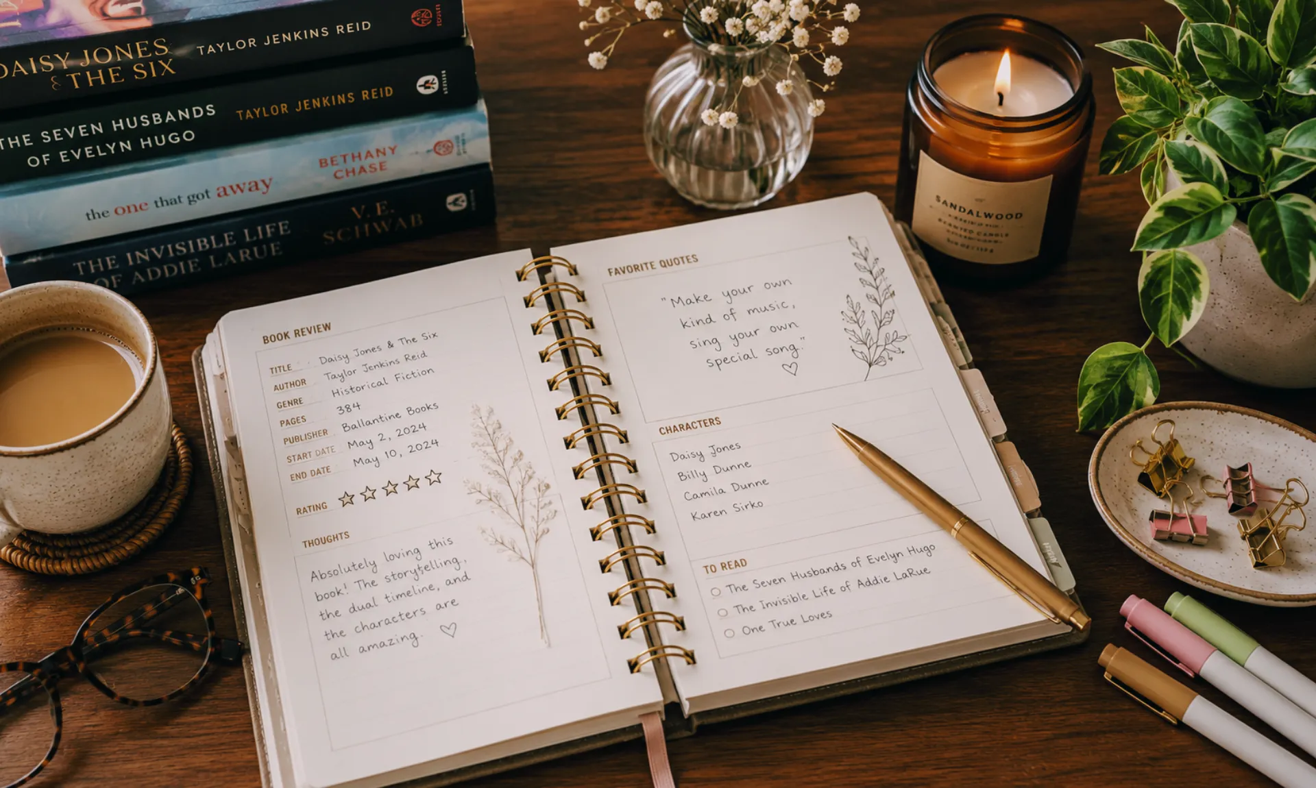 best reading journals for book lovers