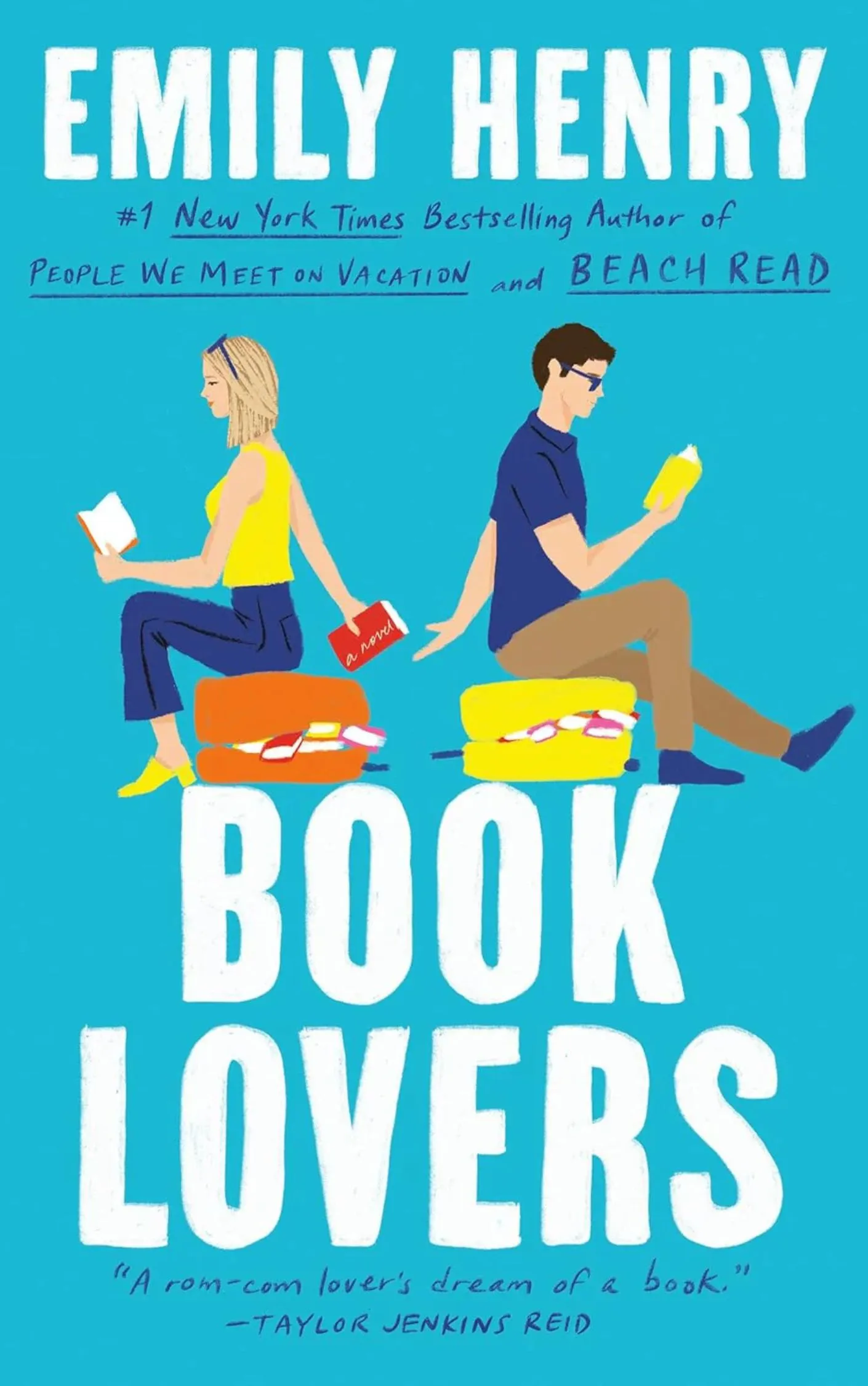 Book Lovers by Emily Henry romance novel for adults