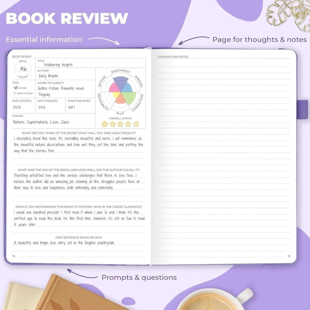 cleverfox book reading journal