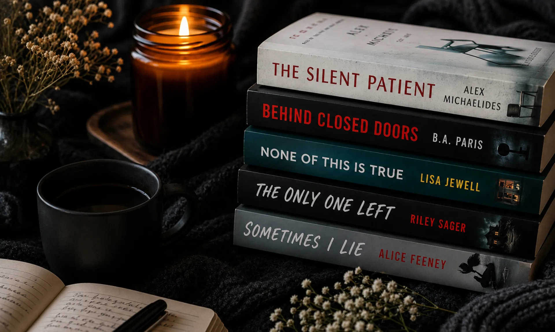 psychological thriller books recommended for beginners