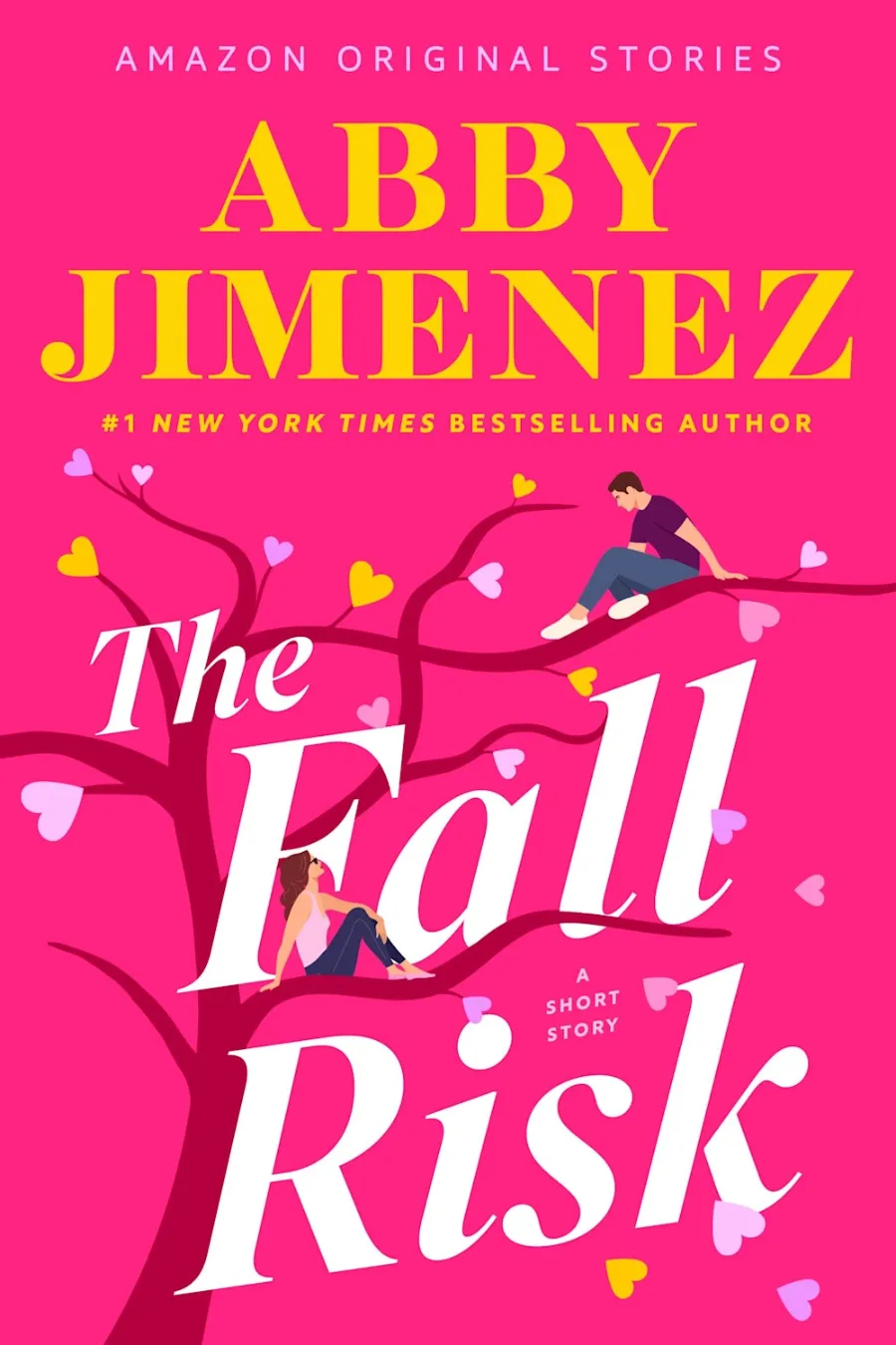 The Fall Risk by Abby Jimenez book cover available on Kindle Unlimited