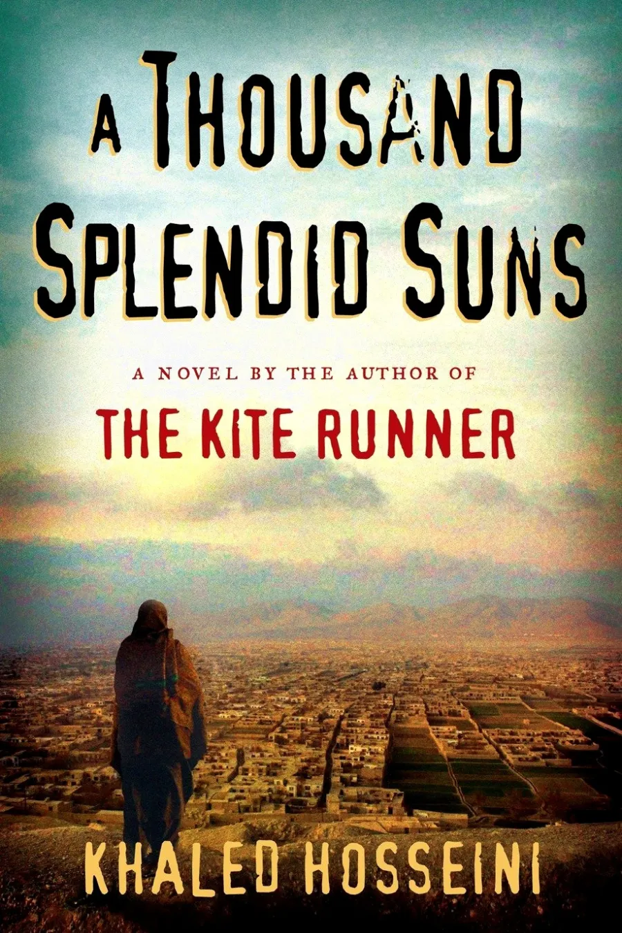 a-thousand-splendid-suns-by-khaled-hosseini Book cover of A Thousand Splendid Suns by Khaled Hosseini, a novel following two women in Afghanistan.