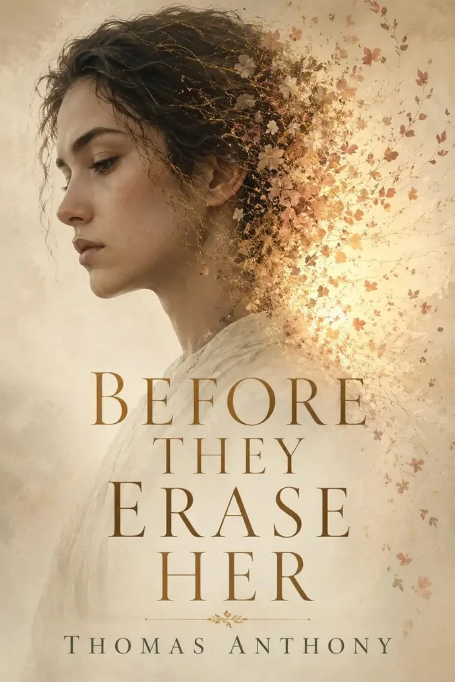 before-they-erase-her-thomas-anthony Before They Erase Her by Thomas Anthony, near-future speculative fiction book