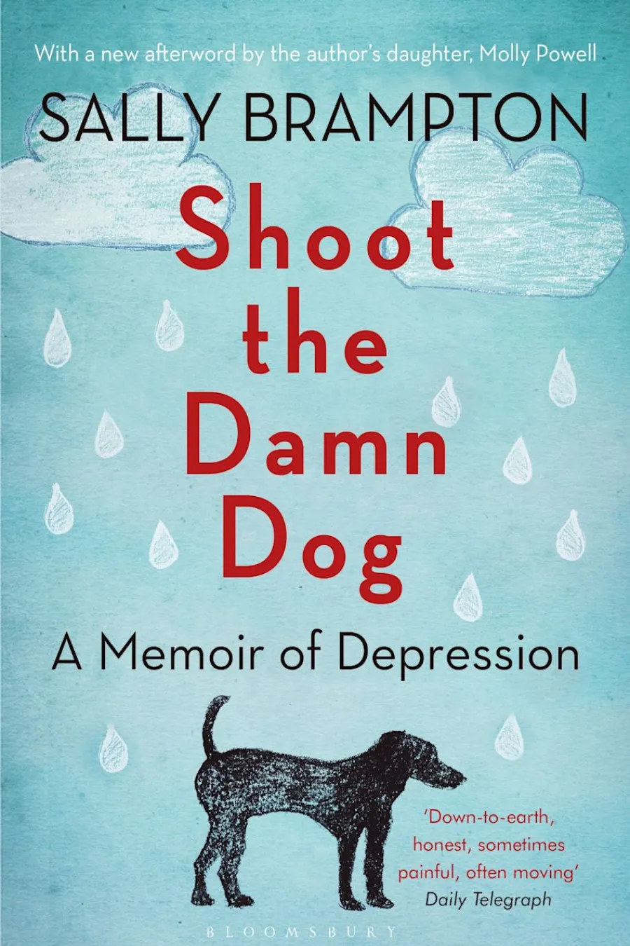 shoot-the-damn-dog-by-sally-brampton Book cover of Shoot the Damn Dog by Sally Brampton, a memoir about depression and living with mental illness.
