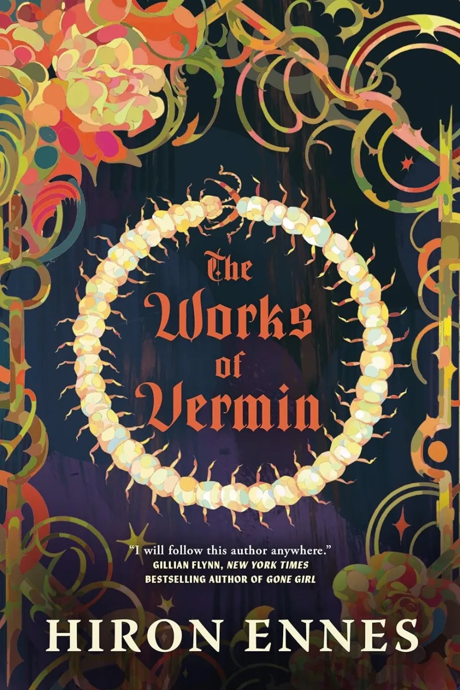 the-works-of-vermin-hiron-ennes he Works of Vermin by Hiron Ennes, dark speculative fiction book